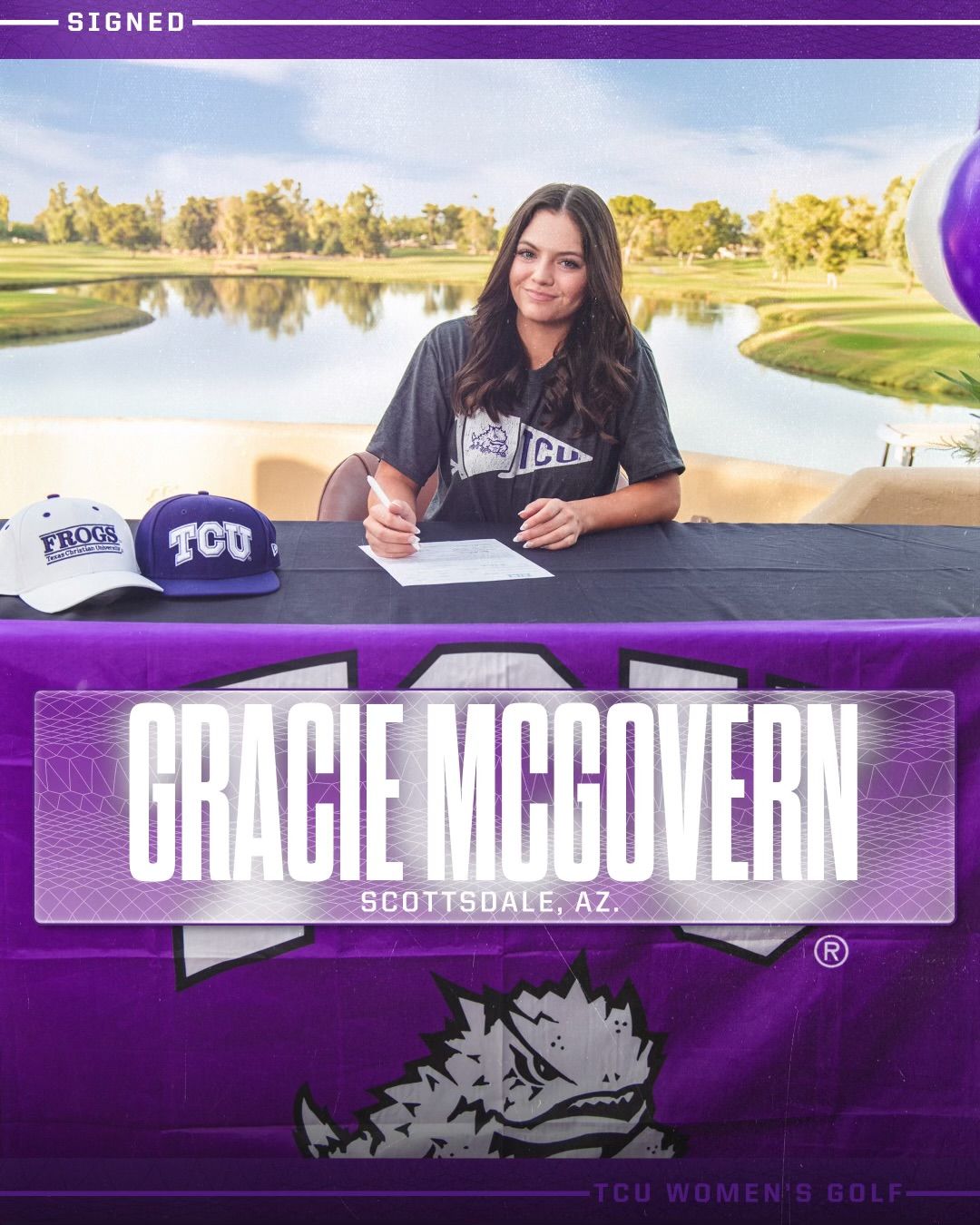 World #9 girl's junior golfer, Gracie McGovern makes her collegiate ...